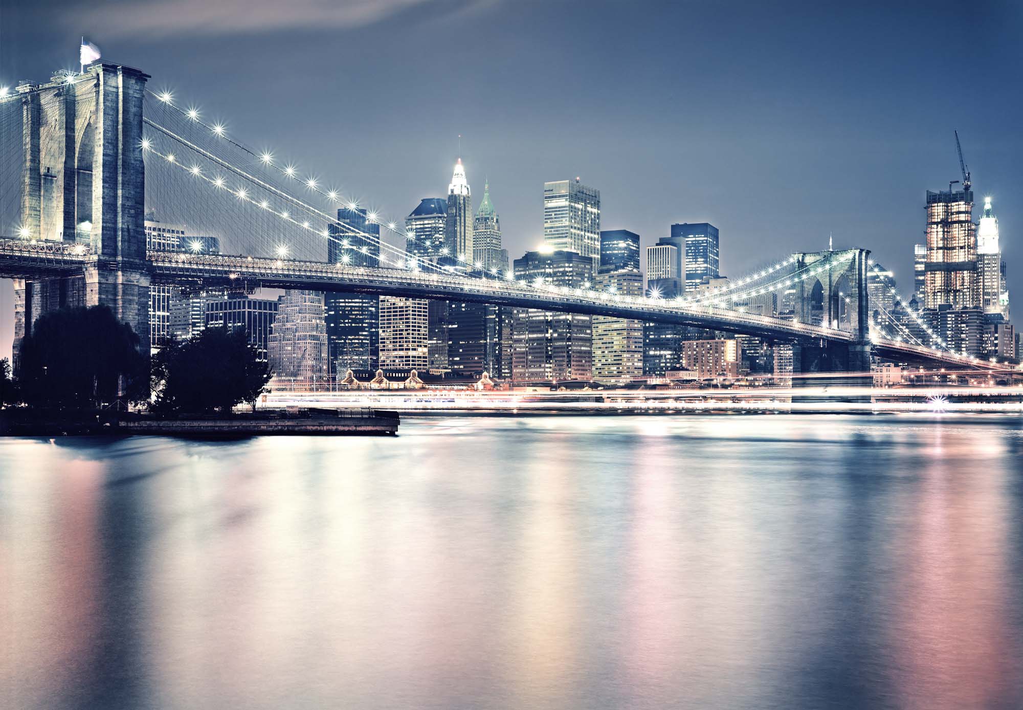 Бруклинский мост панорама